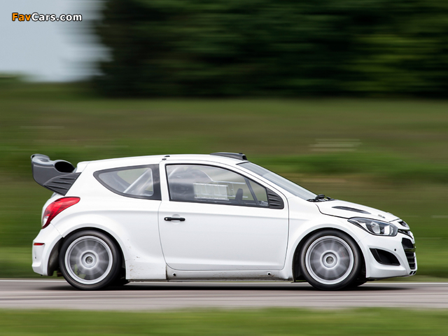Photos of Hyundai i20 WRC Prototype 2013 (640 x 480)