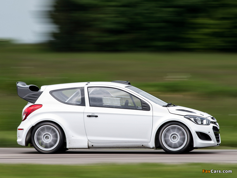 Photos of Hyundai i20 WRC Prototype 2013 (800 x 600)