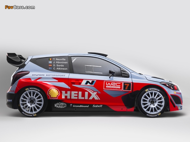 Photos of Hyundai i20 WRC 2014 (640 x 480)