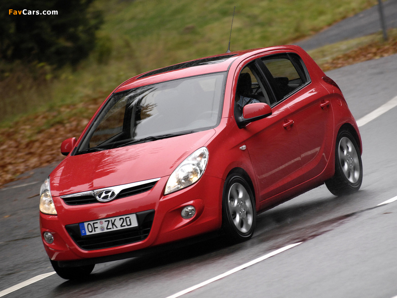 Pictures of Hyundai i20 5-door UK-spec 2008 (800 x 600)