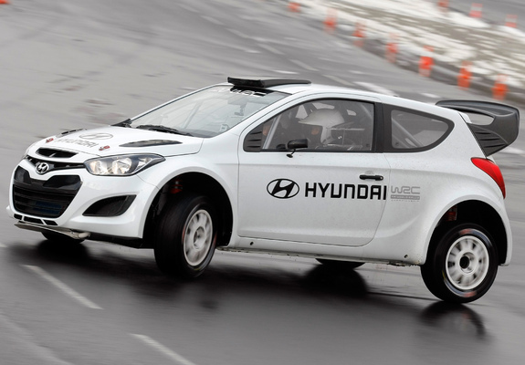 Pictures of Hyundai i20 WRC Prototype 2012
