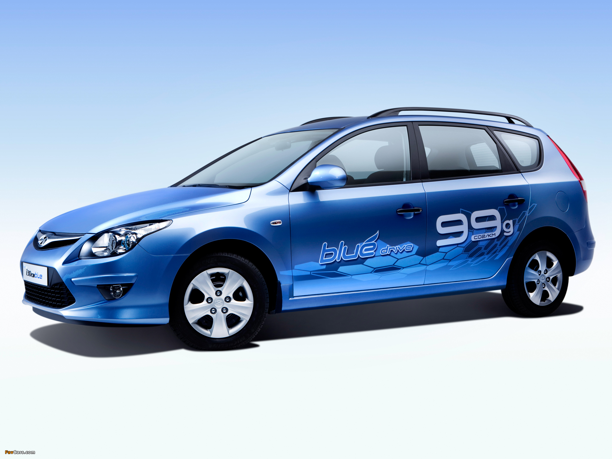 Hyundai i30 CW Blue Drive (FD) 2010 images (2048 x 1536)