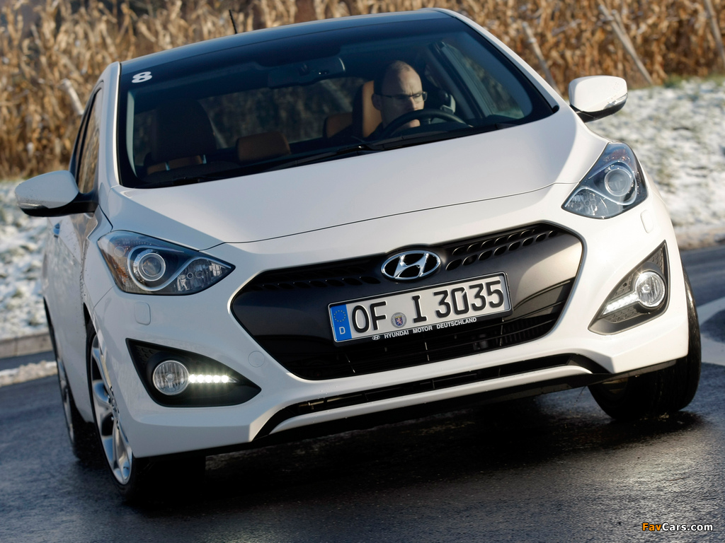 Hyundai i30 3-door (GD) 2012 images (1024 x 768)