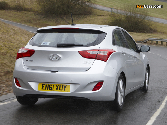 Hyundai i30 5-door UK-spec (GD) 2012 images (640 x 480)