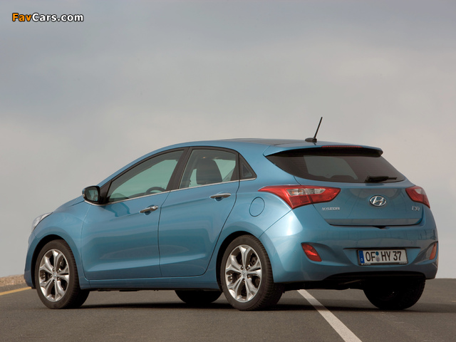 Hyundai i30 5-door (GD) 2012 pictures (640 x 480)