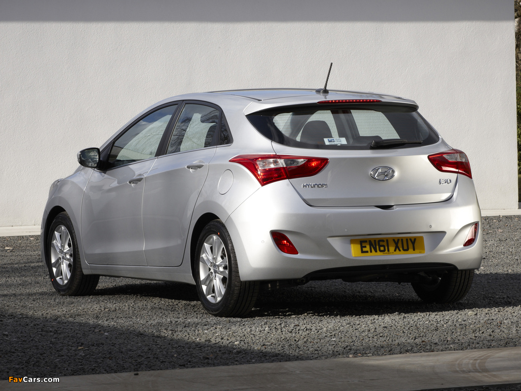 Hyundai i30 5-door UK-spec (GD) 2012 pictures (1024 x 768)