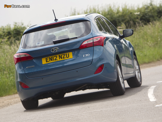 Hyundai i30 Wagon UK-spec (GD) 2012 pictures (640 x 480)