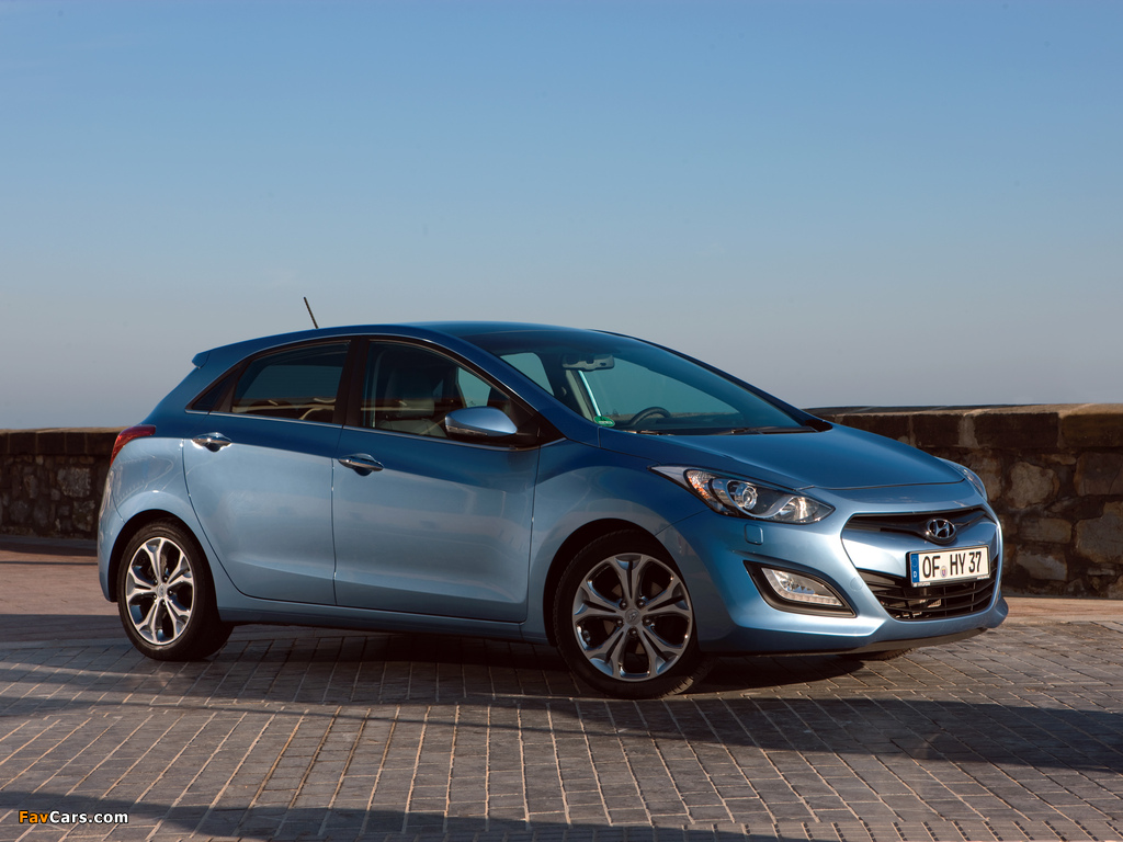 Hyundai i30 5-door (GD) 2012 wallpapers (1024 x 768)