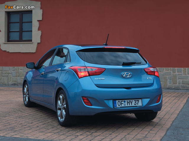 Hyundai i30 5-door (GD) 2012 wallpapers (640 x 480)