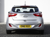 Hyundai i30 5-door UK-spec (GD) 2012 wallpapers