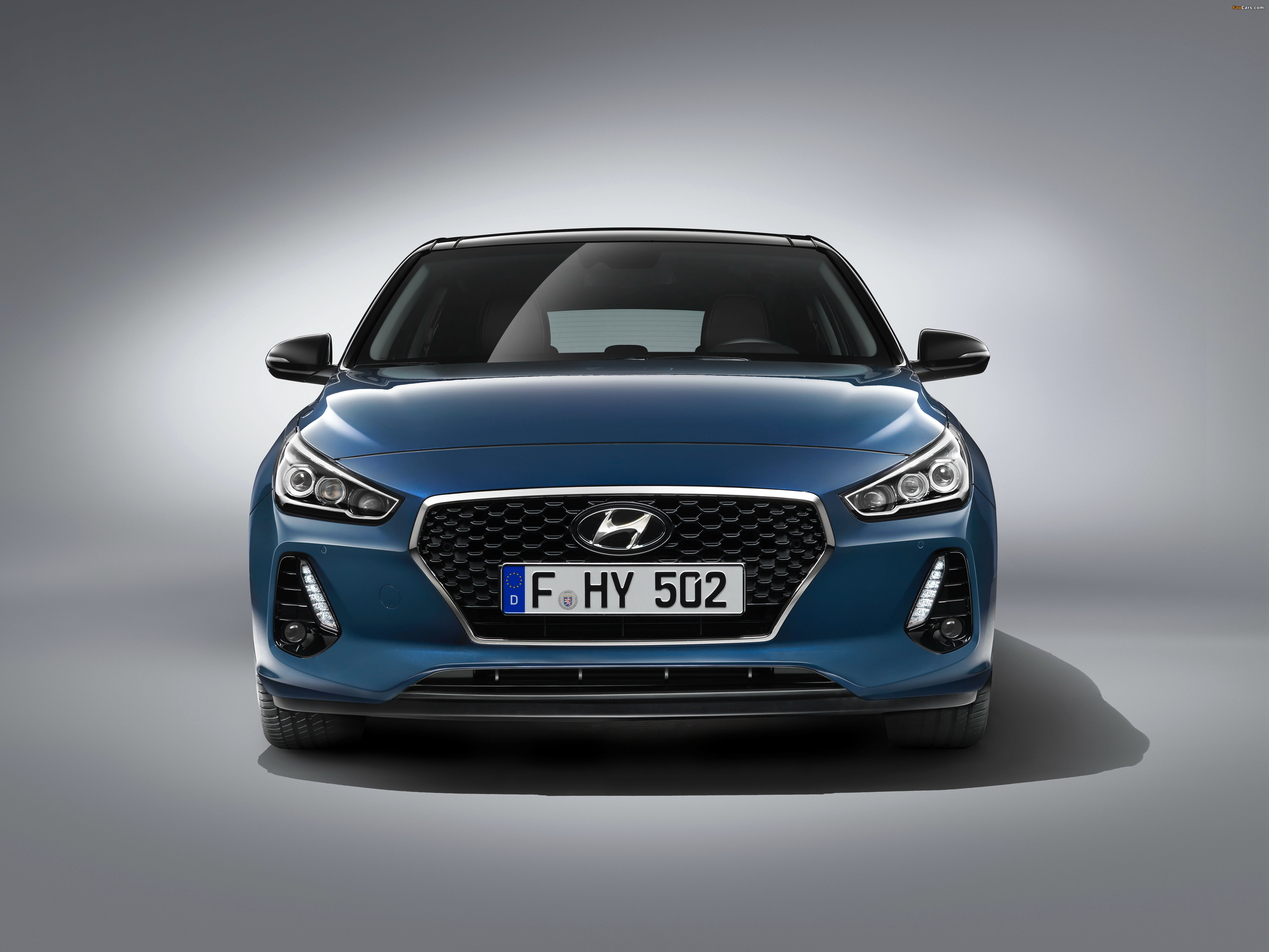 Hyundai i30 2017 images (4096 x 3072)
