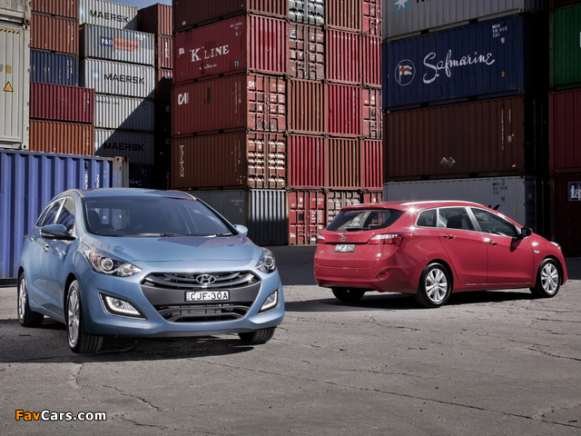 Images of Hyundai i30 Wagon AU-spec (GD) 2012 (640 x 480)