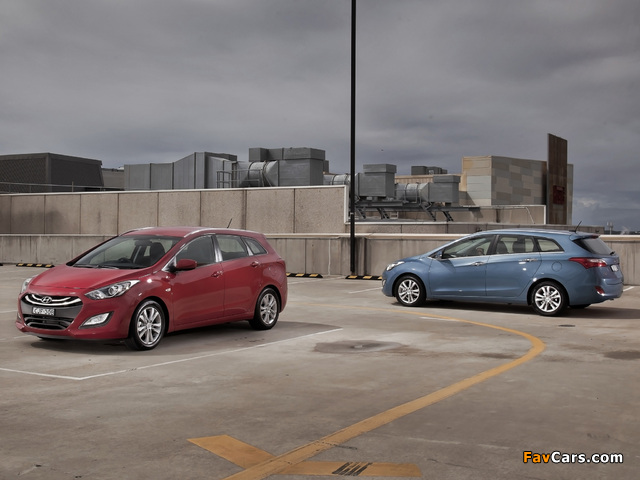 Photos of Hyundai i30 Wagon AU-spec (GD) 2012 (640 x 480)