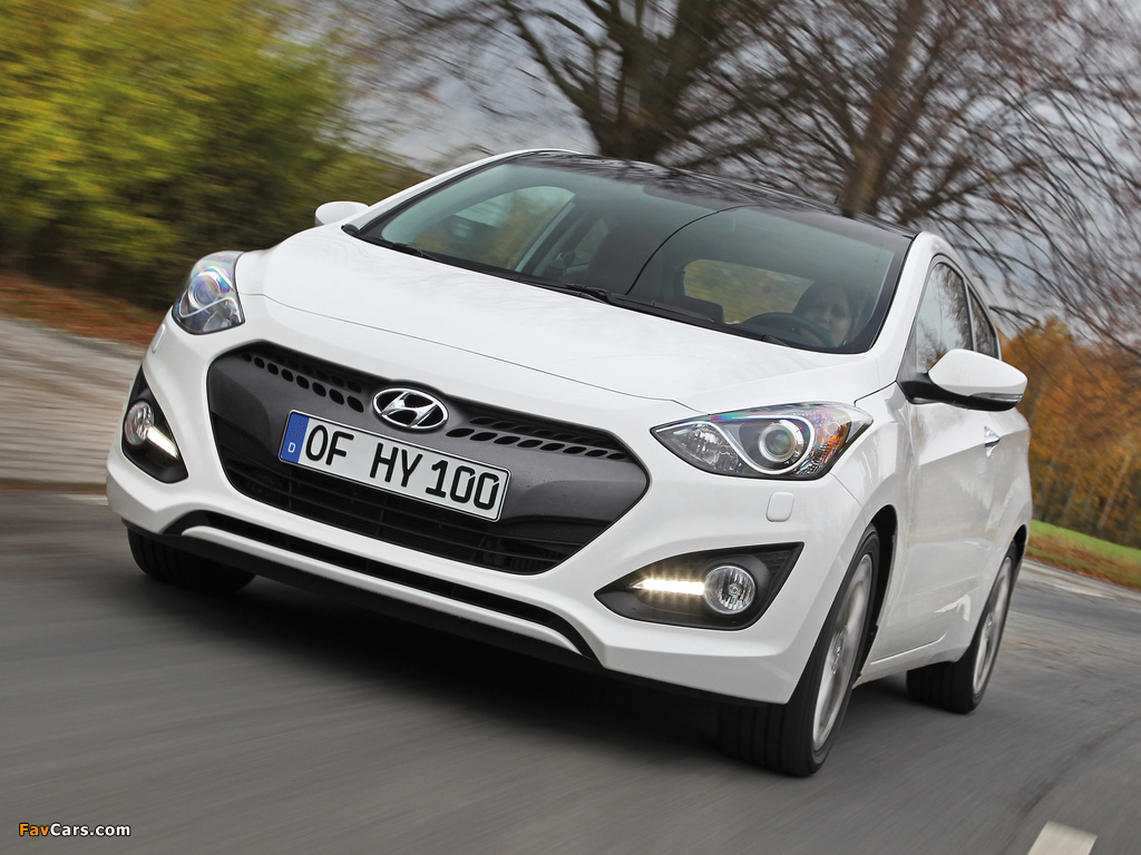 Photos of Hyundai i30 3-door (GD) 2012 (1024 x 768)