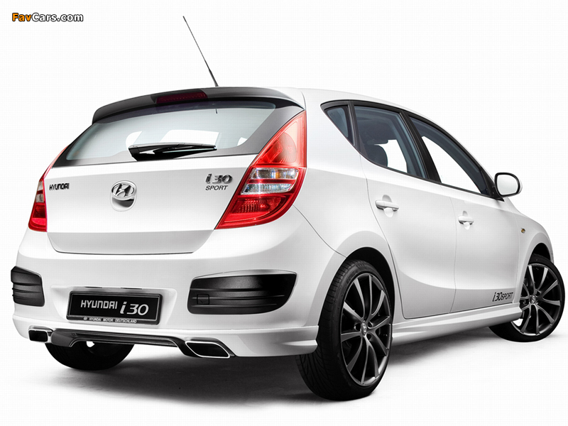 Pictures of Hyundai i30 Sport (FD) 2009 (800 x 600)