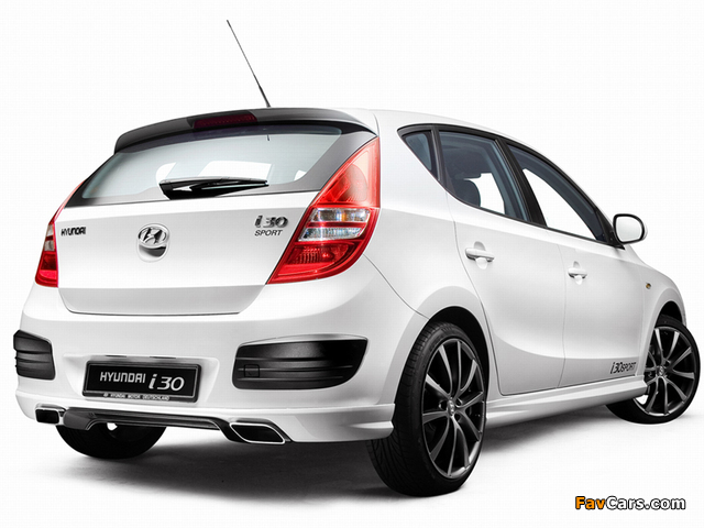 Pictures of Hyundai i30 Sport (FD) 2009 (640 x 480)