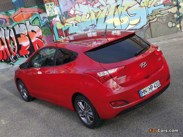 Pictures of Hyundai i30 3-door (GD) 2012 (640 x 480)