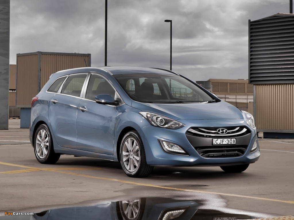 Pictures of Hyundai i30 Wagon AU-spec (GD) 2012 (1024 x 768)