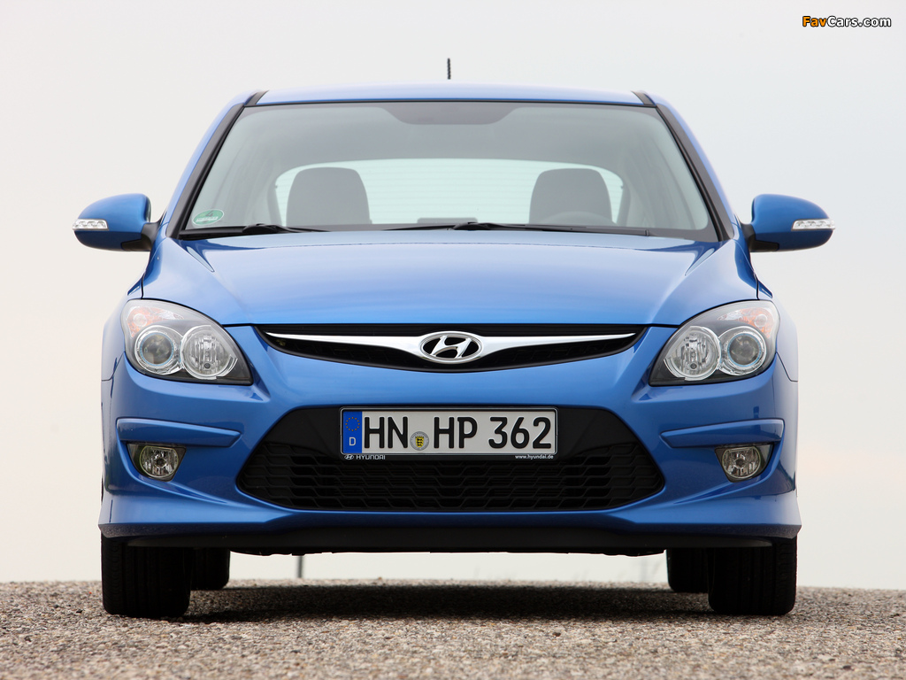 Hyundai i30 Blue Drive (FD) 2010 wallpapers (1024 x 768)