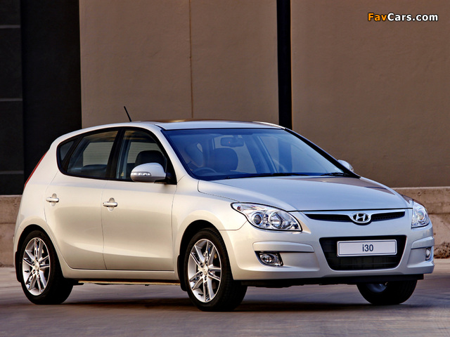 Hyundai i30 ZA-spec (FD) 2010–12 wallpapers (640 x 480)