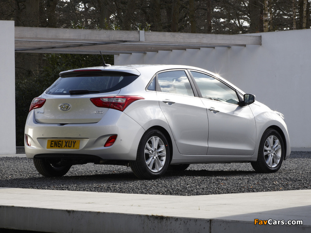 Hyundai i30 5-door UK-spec (GD) 2012 wallpapers (640 x 480)