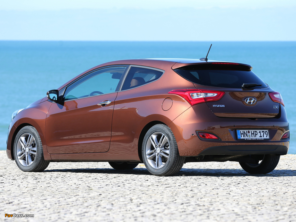 Hyundai i30 3-door (GD) 2012 wallpapers (1024 x 768)