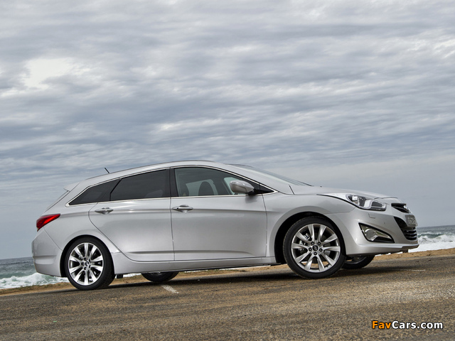 Hyundai i40 Wagon AU-spec 2011 wallpapers (640 x 480)