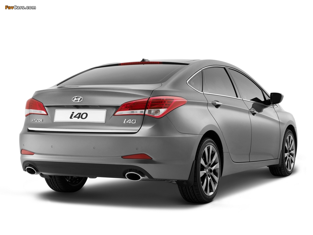 Hyundai i40 Sedan 2011 wallpapers (1024 x 768)