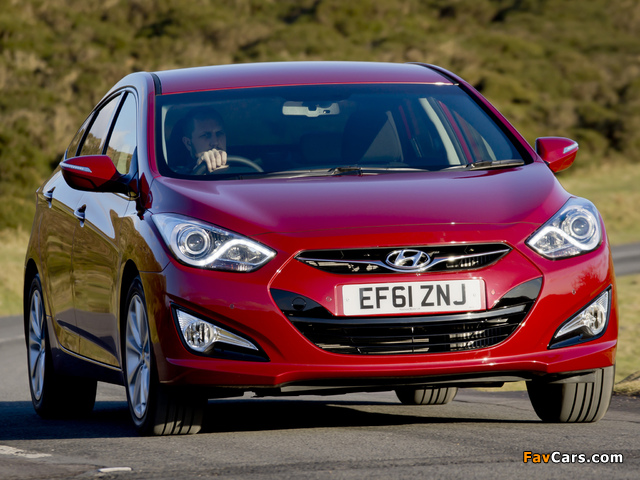 Photos of Hyundai i40 Sedan UK-spec 2012 (640 x 480)