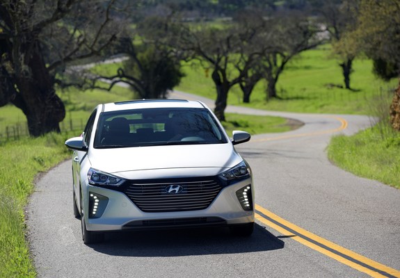 Hyundai IONIQ plug-in hybrid North America 2017 wallpapers