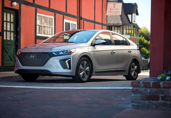 Hyundai IONIQ plug-in hybrid North America 2017 wallpapers