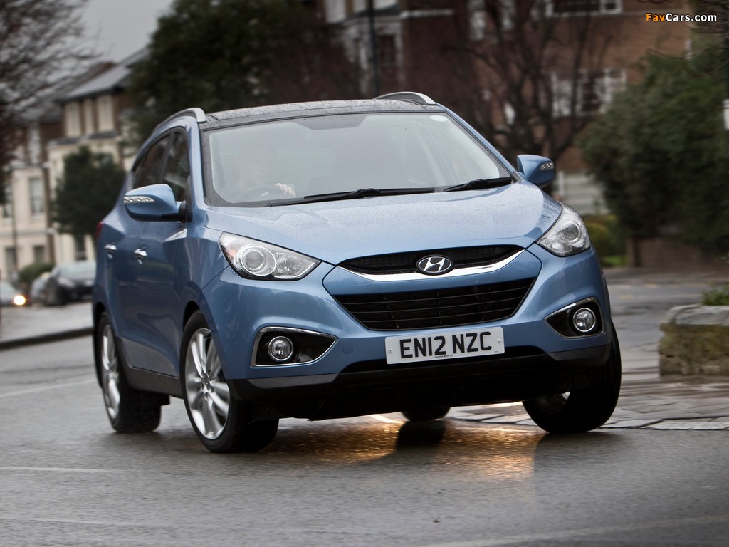 Hyundai ix35 UK-spec 2010 images (1024 x 768)