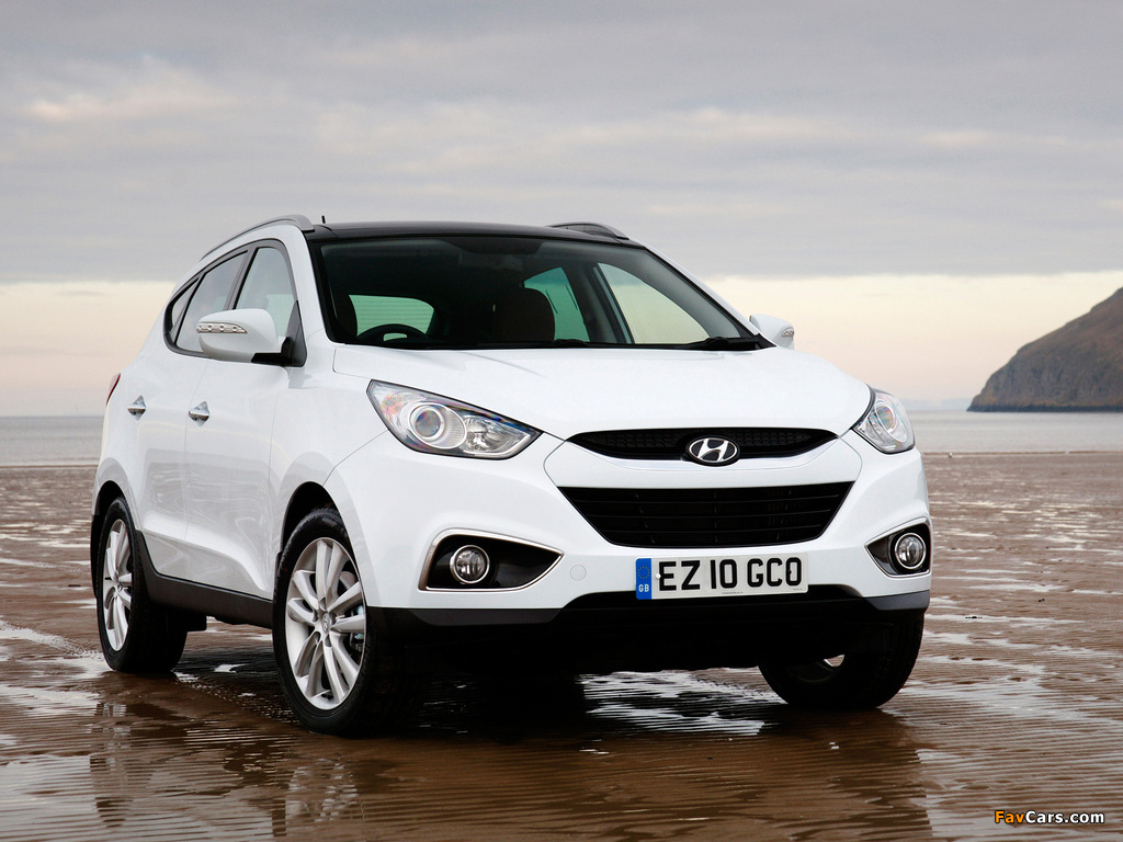 Hyundai ix35 UK-spec 2010 photos (1024 x 768)