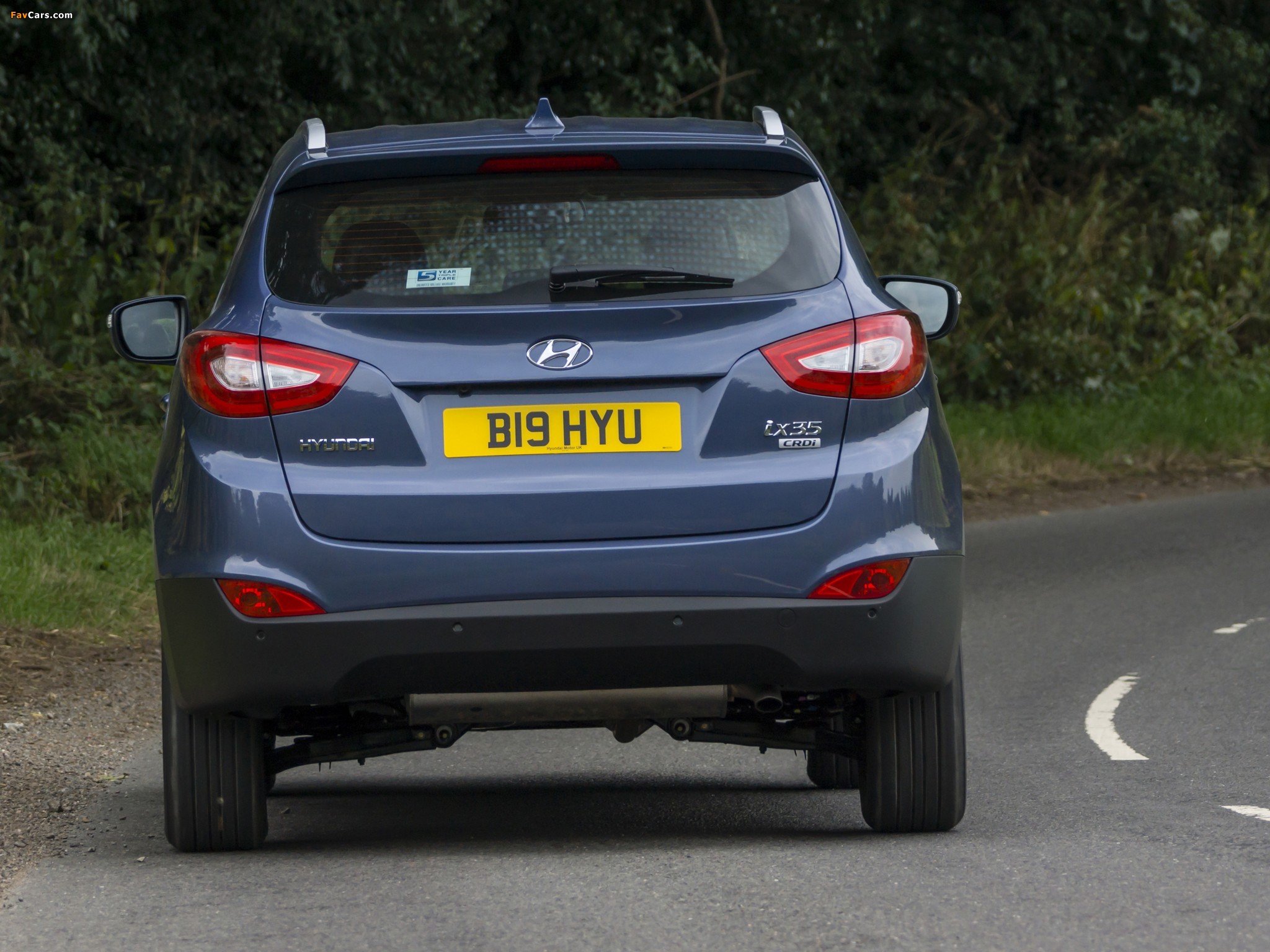 Hyundai ix35 UK-spec 2013 pictures (2048 x 1536)