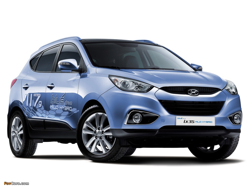 Pictures of Hyundai ix35 Blue Drive 2010 (1024 x 768)