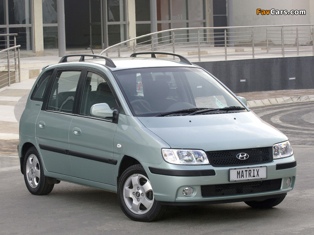 Hyundai Matrix ZA-spec 2006–08 photos (640 x 480)