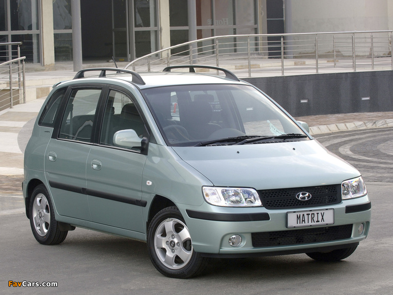 Hyundai Matrix ZA-spec 2006–08 photos (800 x 600)