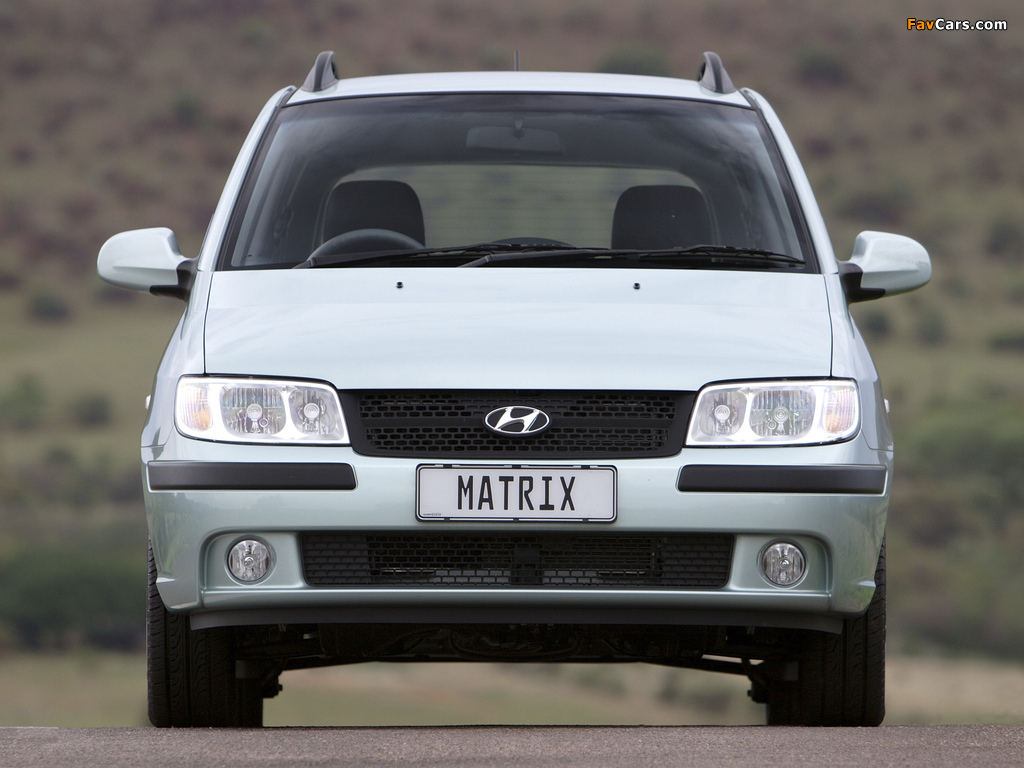 Hyundai Matrix ZA-spec 2006–08 pictures (1024 x 768)