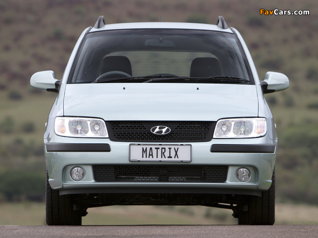 Hyundai Matrix ZA-spec 2006–08 pictures (640 x 480)