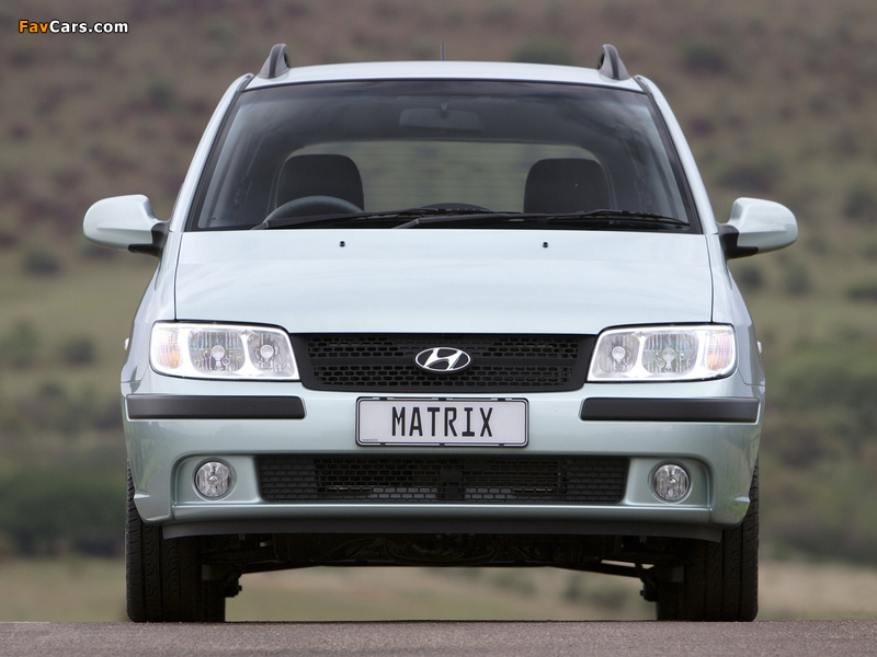 Hyundai Matrix ZA-spec 2006–08 pictures (800 x 600)