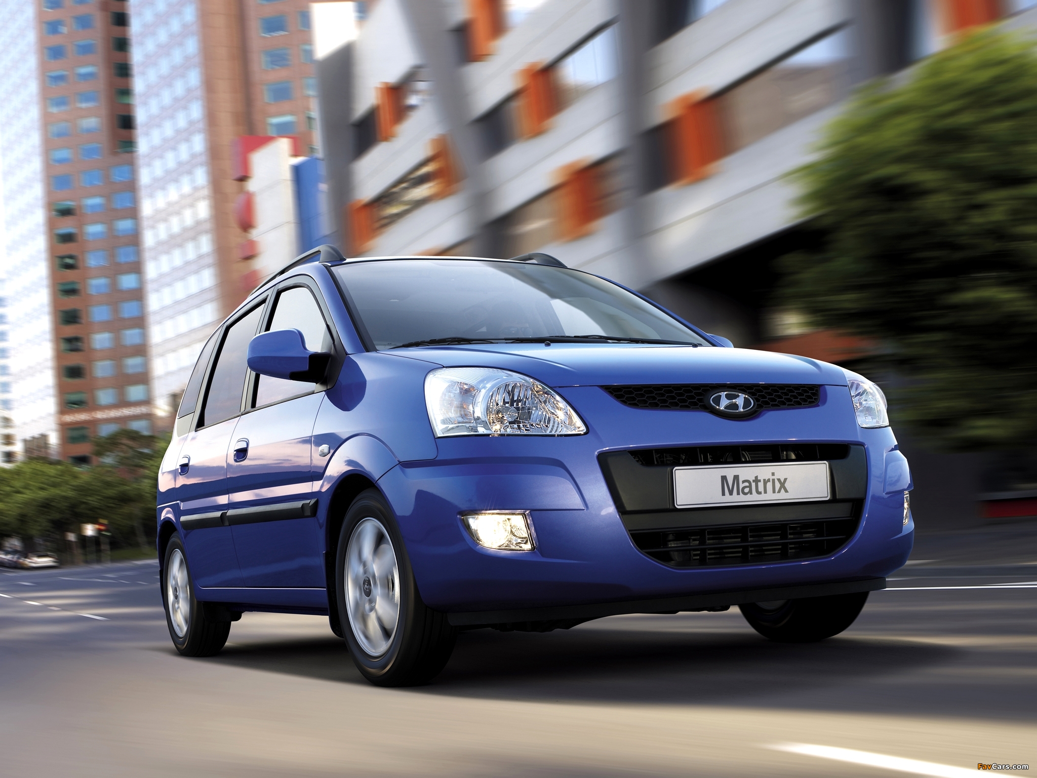 Hyundai Matrix 2008–10 images (2048 x 1536)