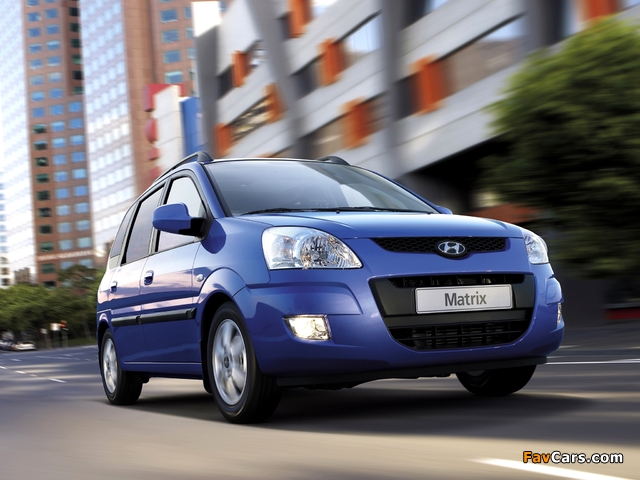 Hyundai Matrix 2008–10 images (640 x 480)
