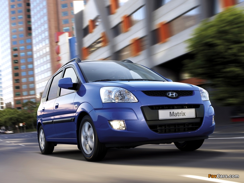 Hyundai Matrix 2008–10 images (800 x 600)