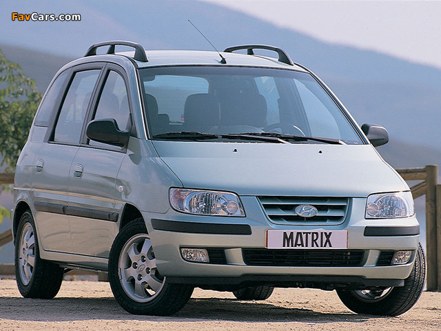 Images of Hyundai Matrix 2001–05 (640 x 480)