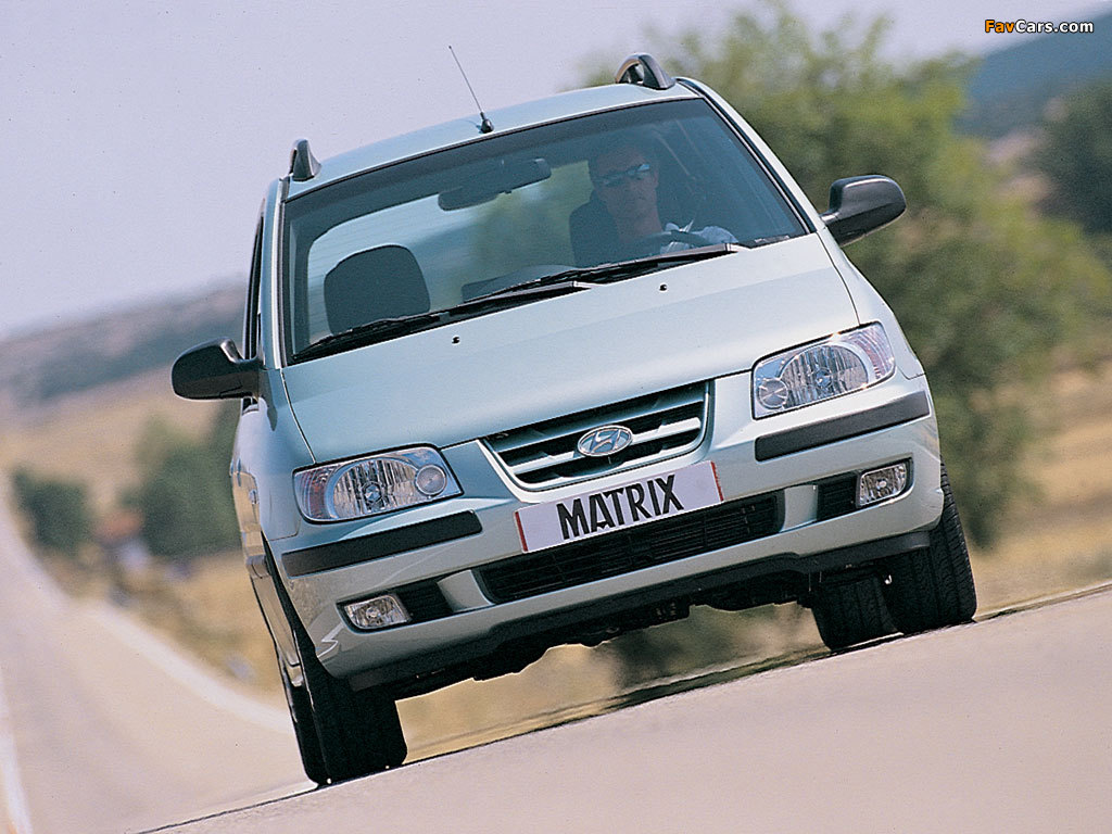 Images of Hyundai Matrix 2001–05 (1024 x 768)