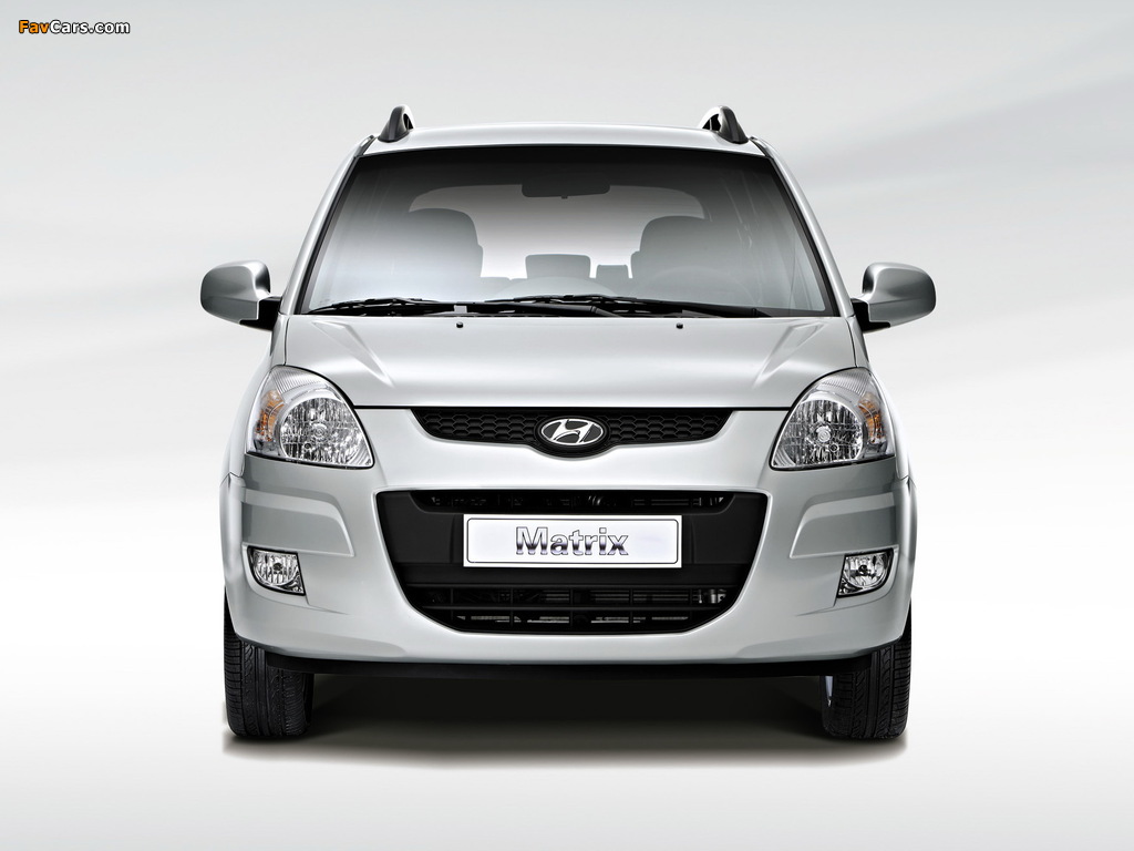 Images of Hyundai Matrix 2008–10 (1024 x 768)