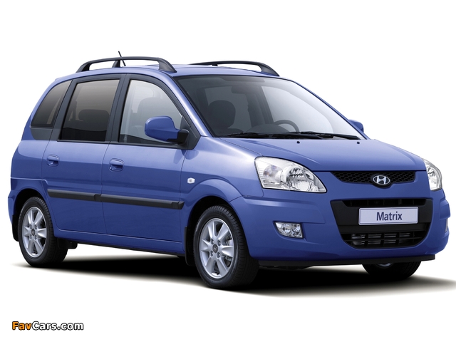 Images of Hyundai Matrix 2008–10 (640 x 480)