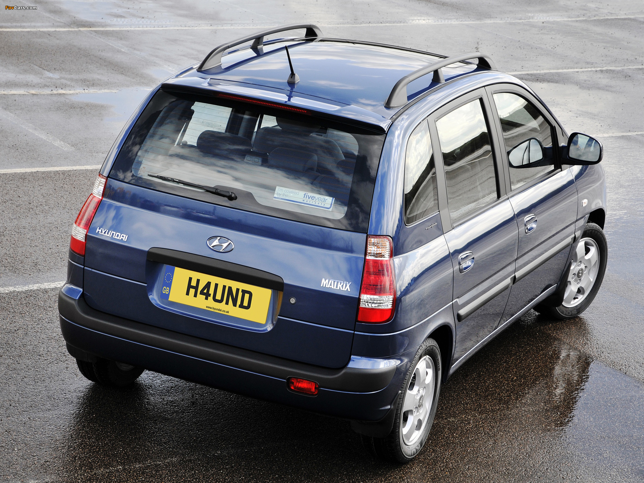 Photos of Hyundai Matrix UK-spec 2005–08 (2048 x 1536)