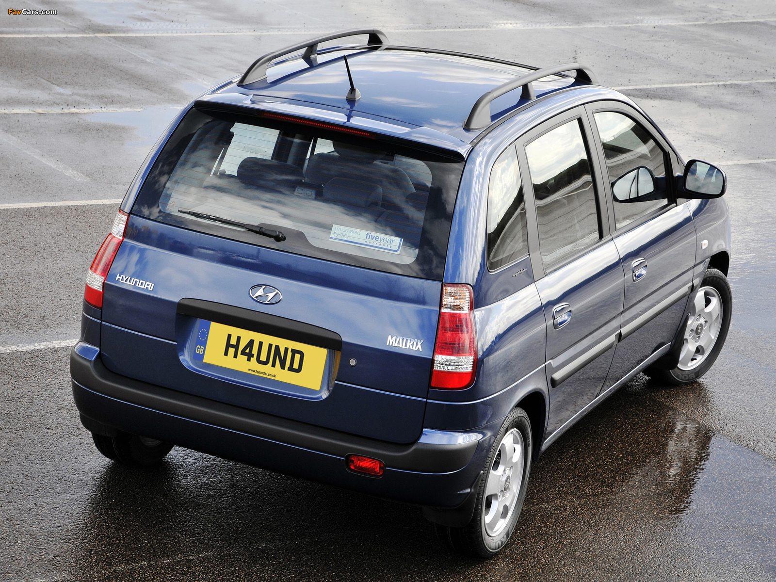 Photos of Hyundai Matrix UK-spec 2005–08 (1600 x 1200)