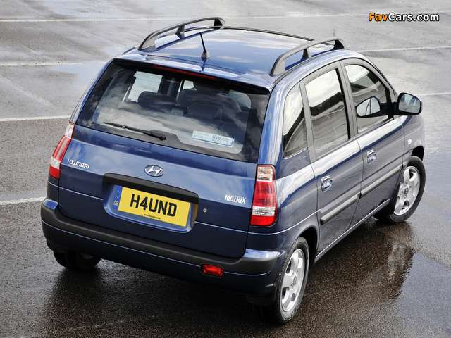 Photos of Hyundai Matrix UK-spec 2005–08 (640 x 480)
